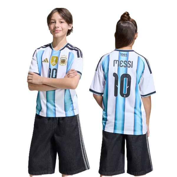 Afa H 10 Y D Ss Football T-Shirt For Boys, White&Blue