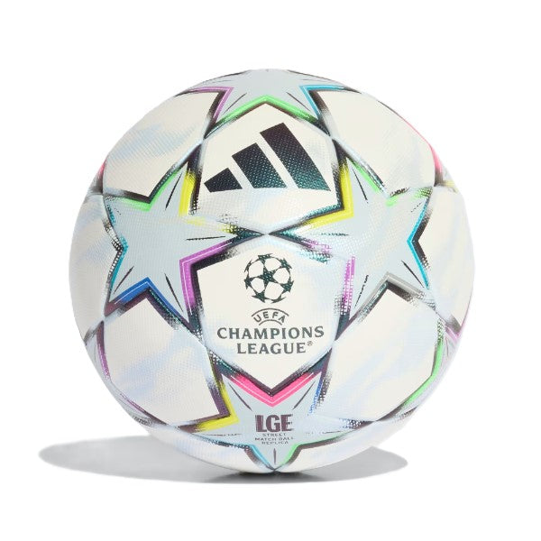 كرة قدم أديداس Ucl Lge Street للجنسين، أبيض وأزرق وأحمر