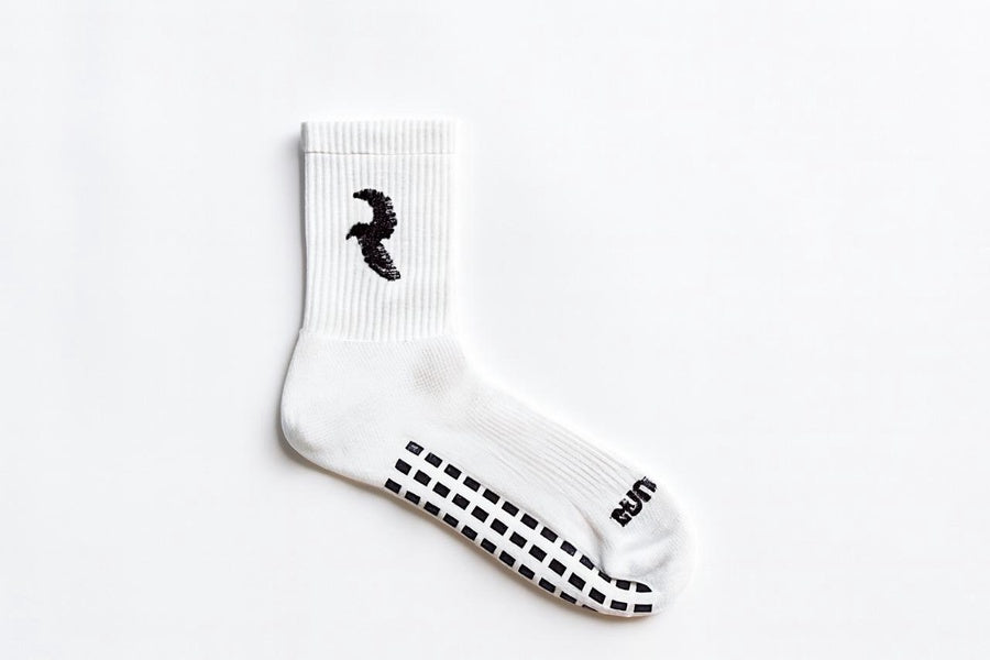 Silicone Half-Terry Football Socks | 100% Cotton