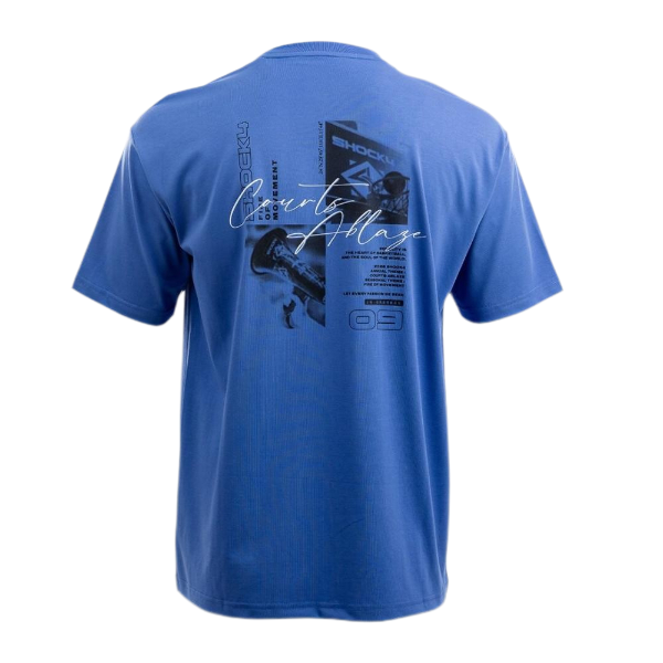 Anta SS Basketball T-Shirt For Men, Blue