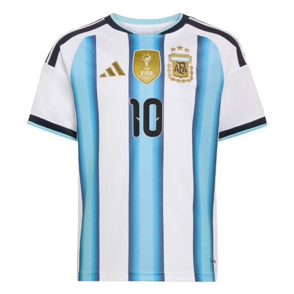 Afa H 10 Y D Ss Football T-Shirt For Boys, White&Blue